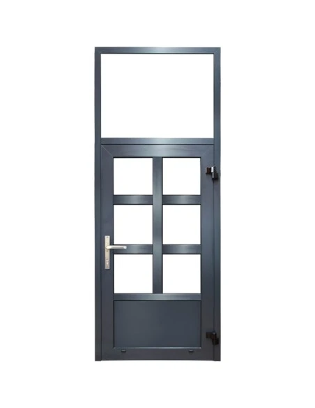 Aluminium Tür mit Oberlicht 1200 x 3000 mm MB-70