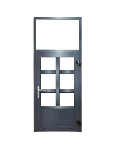 Aluminium Tür mit Oberlicht 1260 x 3000 mm MB-70