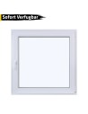 Kunststofffenster PVC 1000 x 1000 mm Dreh/Kipp Weiß - Sofort verfügbar