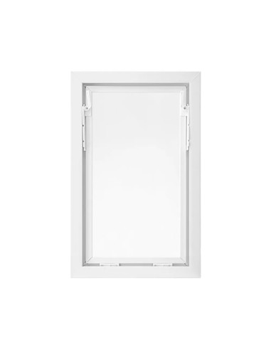Kellerfenster Garagenfenster Stallfenster Kunststofffenster 500 x 800 mm - EKO