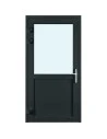 Aluminium Tür Brandschutztür 1122 x 2092 mm MB-78EI T60