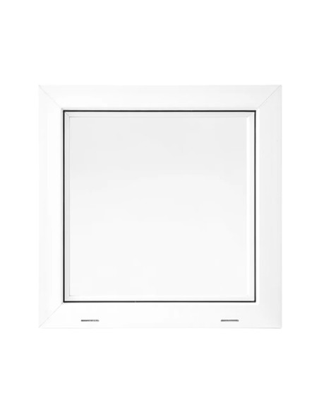 Kellerfenster Garagenfenster Stallfenster Kunststofffenster 600 x 600 mm - EKO