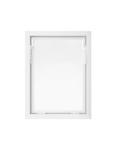 Kellerfenster Garagenfenster Stallfenster Kunststofffenster 600 x 800 mm - EKO 2