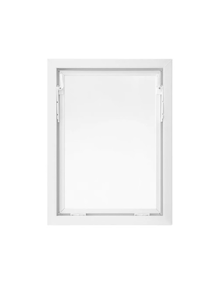 Kellerfenster Garagenfenster Stallfenster Kunststofffenster 600 x 800 mm - EKO