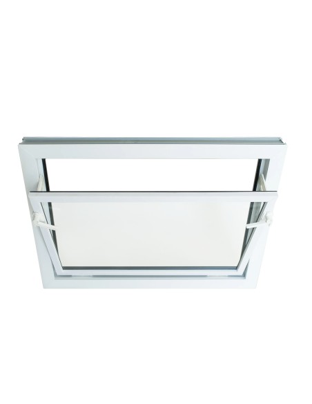 Kellerfenster Garagenfenster Stallfenster Kunststofffenster 700 x 700 mm - EKO