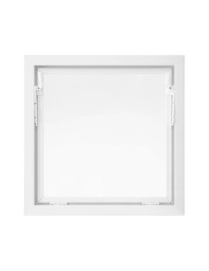 Kellerfenster Garagenfenster Stallfenster Kunststofffenster 700 x 700 mm - EKO 2