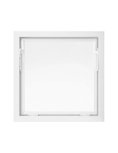 Kellerfenster Garagenfenster Stallfenster Kunststofffenster 700 x 700 mm - EKO