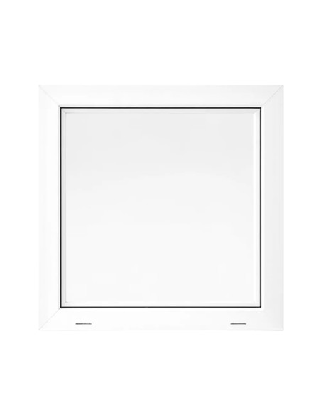 Kellerfenster Garagenfenster Stallfenster Kunststofffenster 700 x 700 mm - EKO