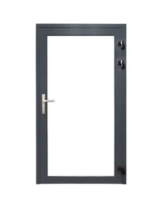 Aluminium Tür Brandschutztür 1240 x 2220 mm MB-78EI T60