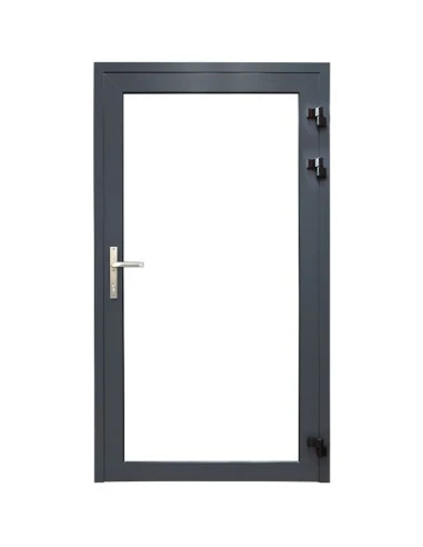 Aluminium Tür Brandschutztür 1240 x 2220 mm MB-78EI T60