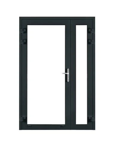Aluminium Tür Brandschutztür 1600 x 2400 mm MB-78EI T60