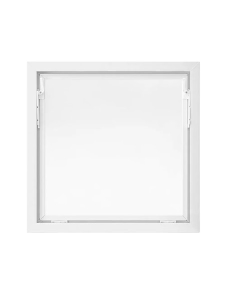 Kellerfenster Garagenfenster Stallfenster Kunststofffenster 800 x 800 mm - EKO