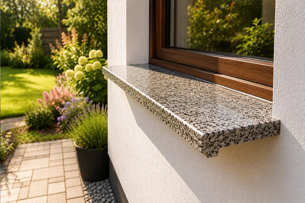 Granitfensterbank außen – langlebige und elegante Fensterbank mit hoher Witterungsbeständigkeit